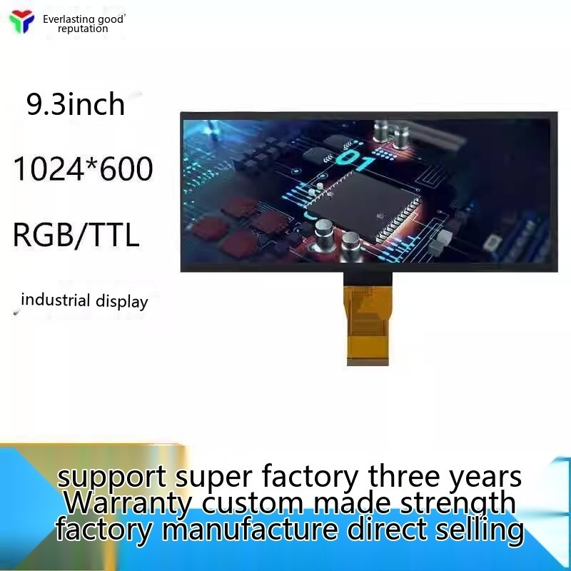 9.3inch Long Screen 400*1024 LCD Screen IPS Full Viewing Angle Narrow ...