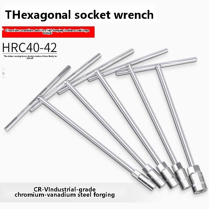 Complete list of T-shaped wrench sockets, T-shaped rods, automotive and ...