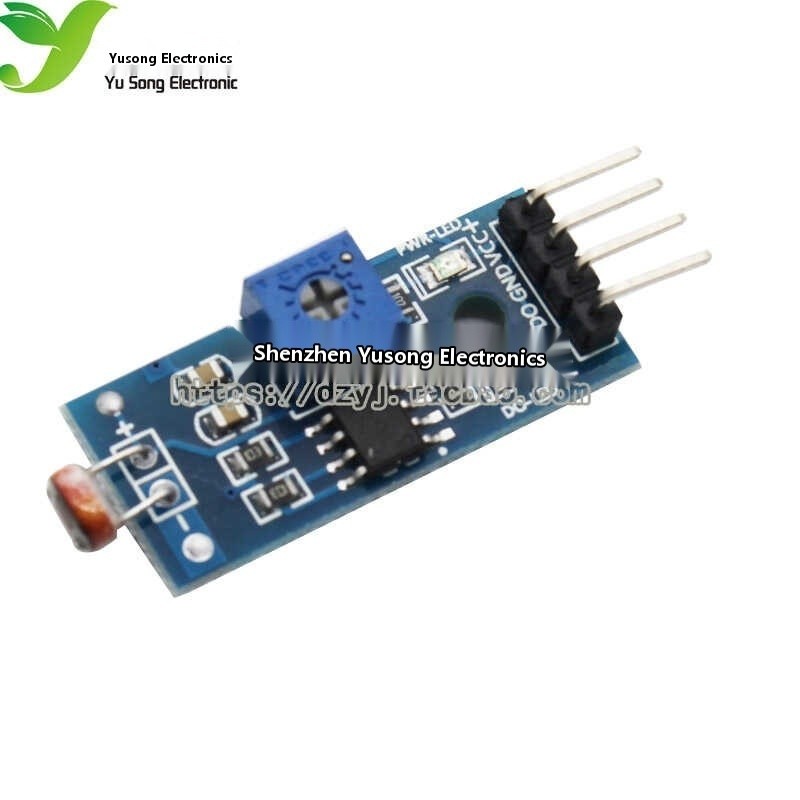 4-pin photoresistor sensor module, light detection photodiode | Shopee ...
