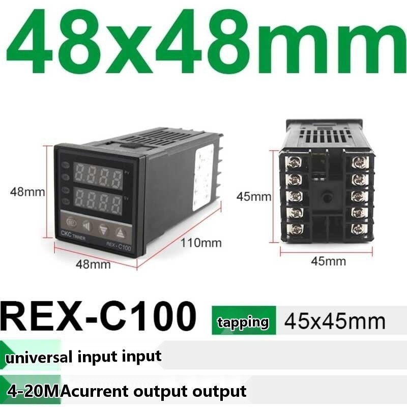 New intelligent REX-C100 universal input 4-20mA current output ...
