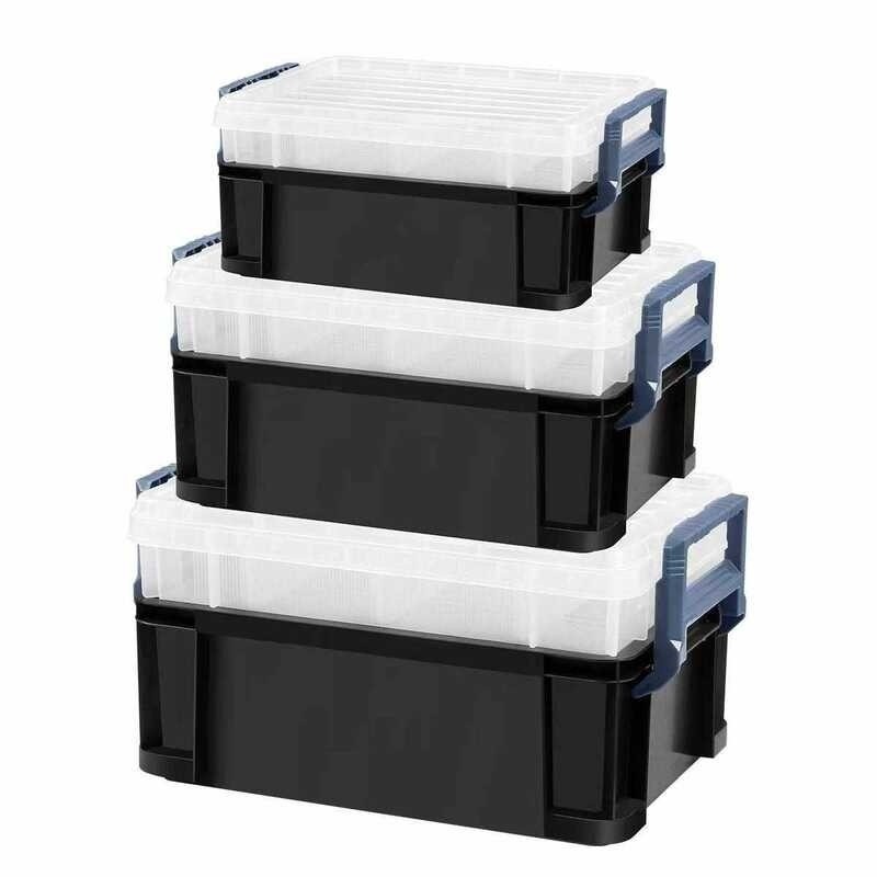 Hardware tool plastic grid with cover, hardware screw classification ...