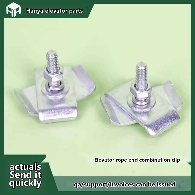 Combination clip of steel wire clamp rope head rod lift accessories ...