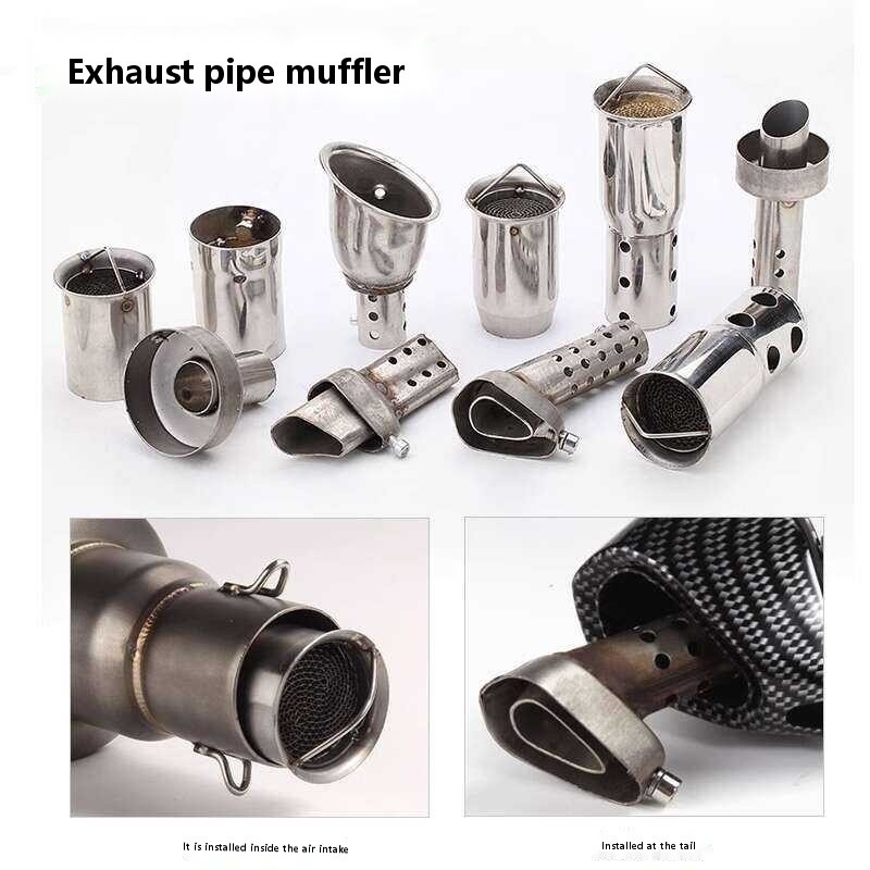 COD/Motorcycle exhaust pipe silencer, barrel honeycomb silencer plug ...