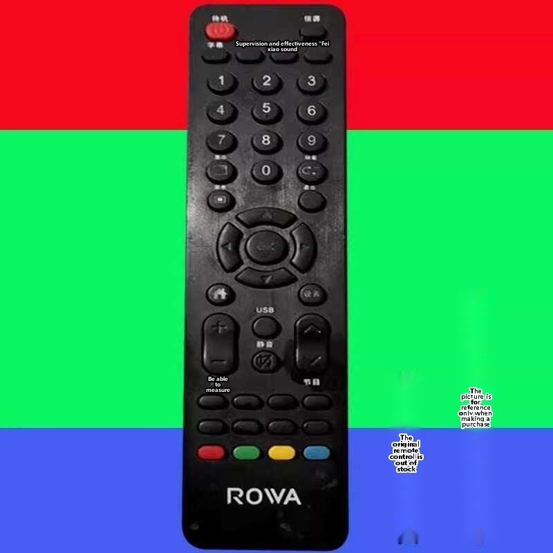 Fits for the original LeHua ROWA LCD TV remote control ROVA network ...