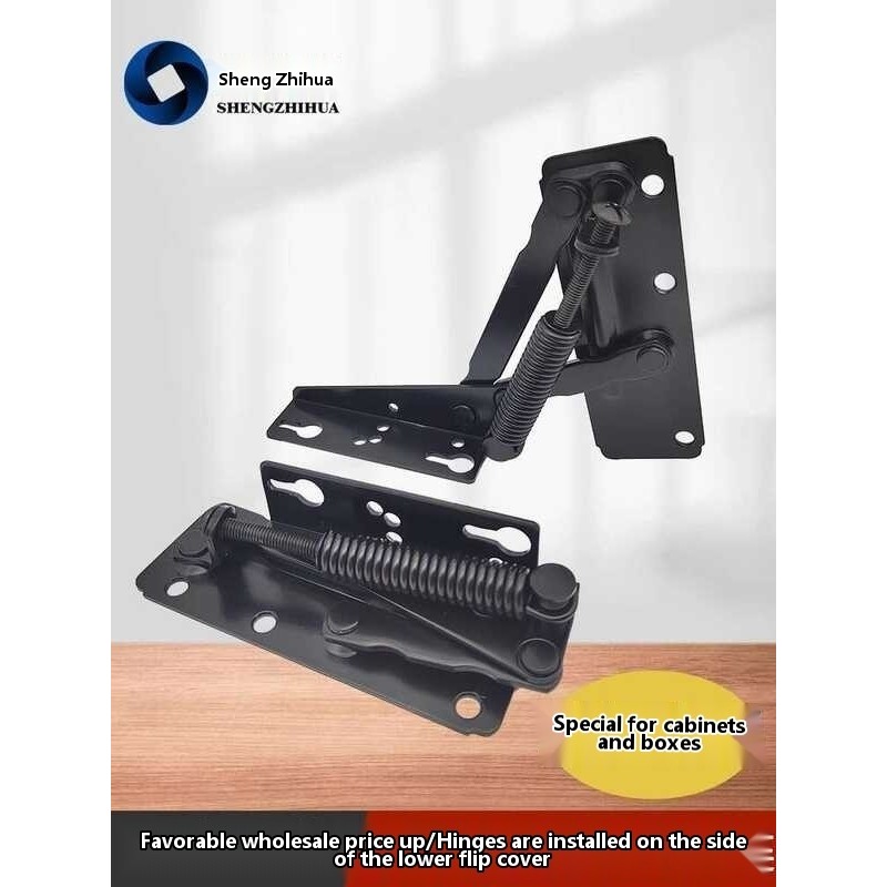 Up and down with folding symmetrical on both sides, supporting frame ...