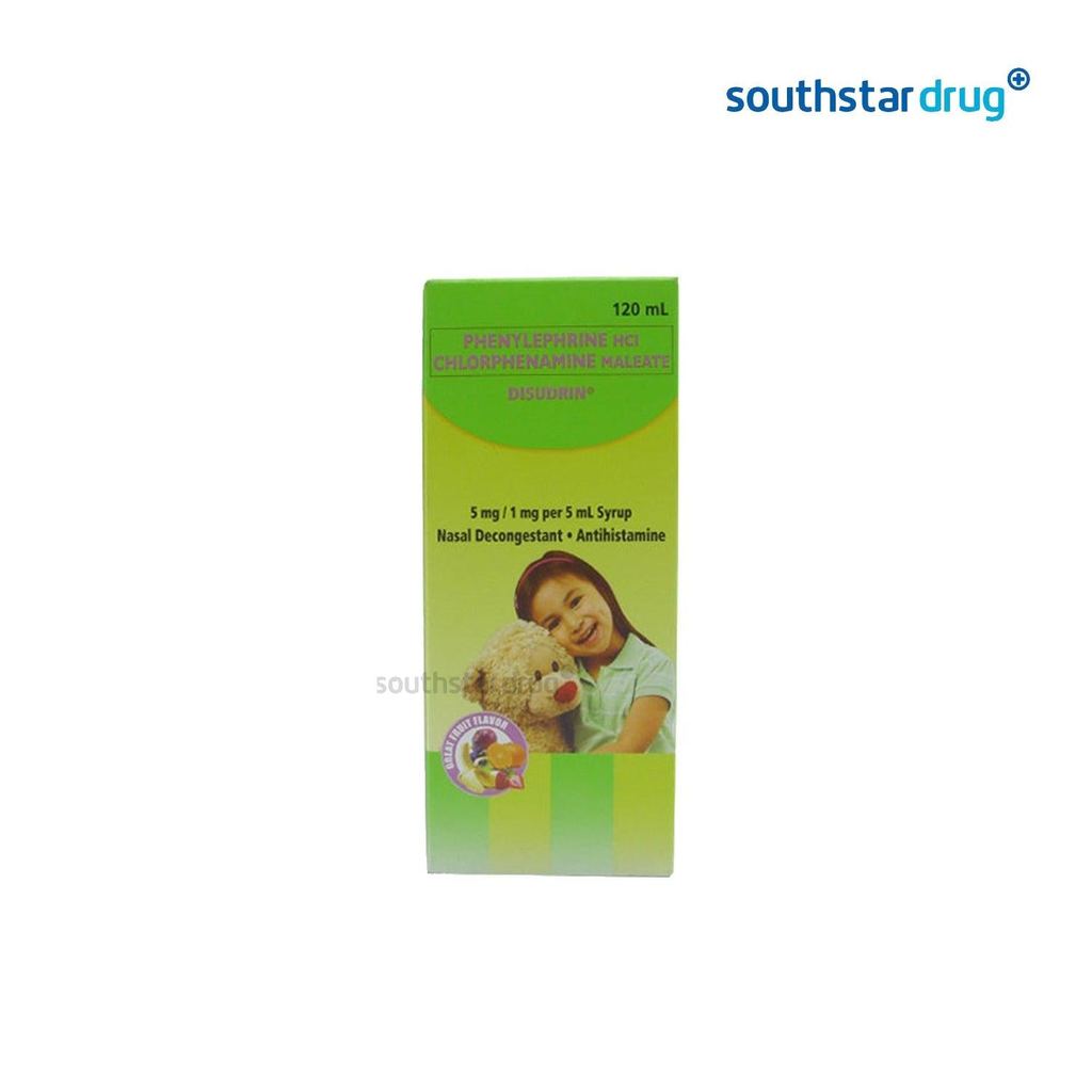 Disudrin Syrup 120ml | Shopee Philippines