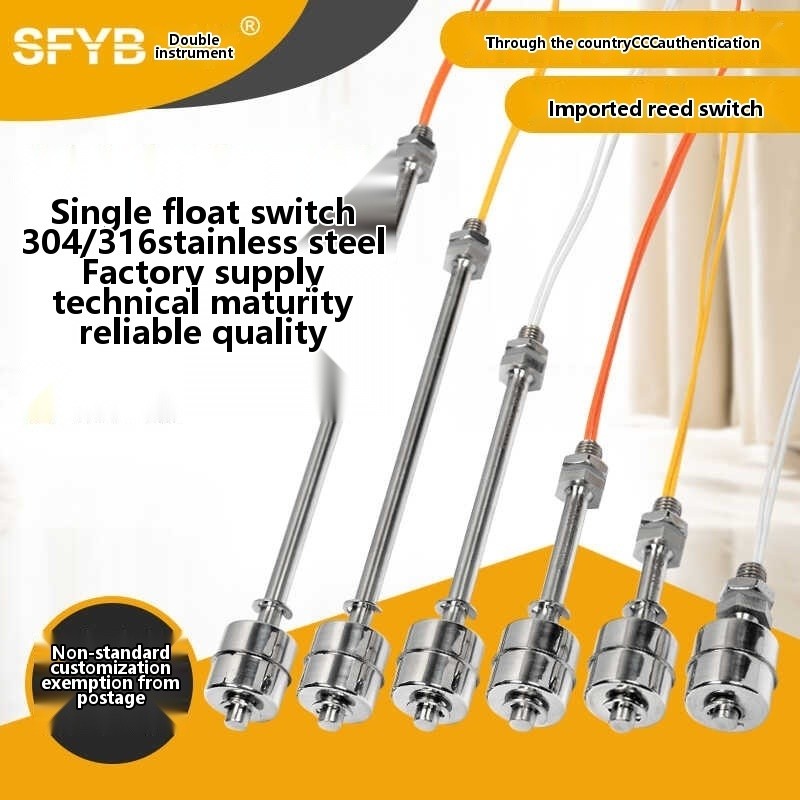 304 stainless steel 316 single float switch liquid controller, oil and ...