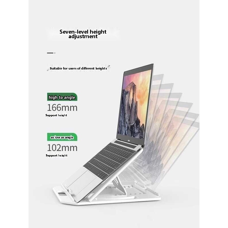 Laptop cervical spine desktop office Lenovo Asus computer lift lazy ...