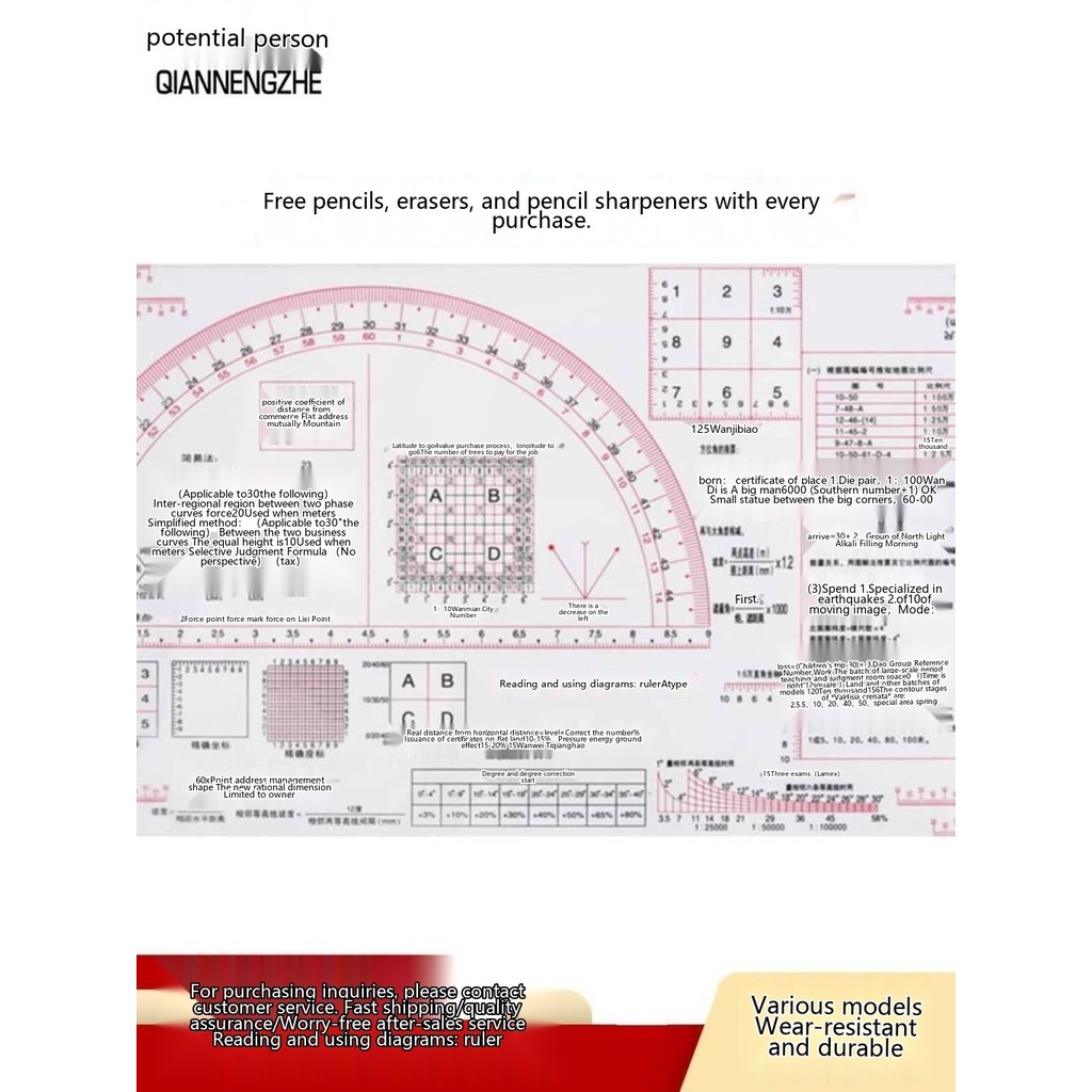 Multifunctional Military Topography Mapping Tool Artillery Command ...