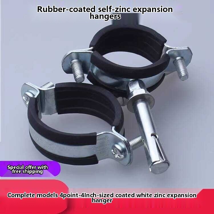 Rubber Coated Expansion PPR Fixing Buckle Pull Burst Thread Tap Clamp ...
