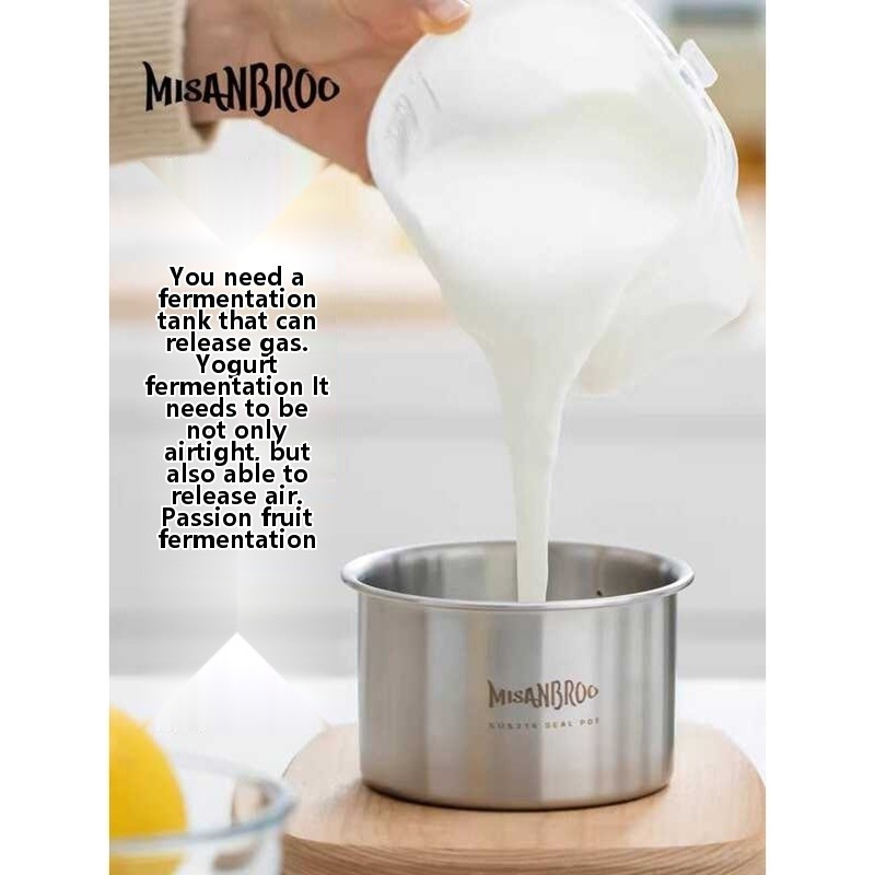Finland Misanbroo Yogurt Cup Stainless Steel Fresh-Keeping Box Homemade ...
