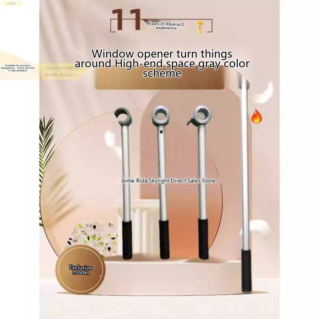 Window Opening Tool for Casement Windows, Kitchen Bay Windows, Bedroom ...