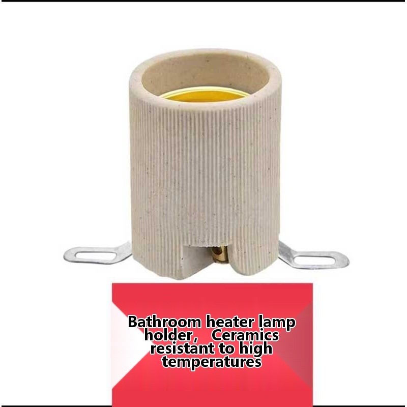 Ceramic Holder High Temperature Resistant E27 Bulb Special Threaded ...