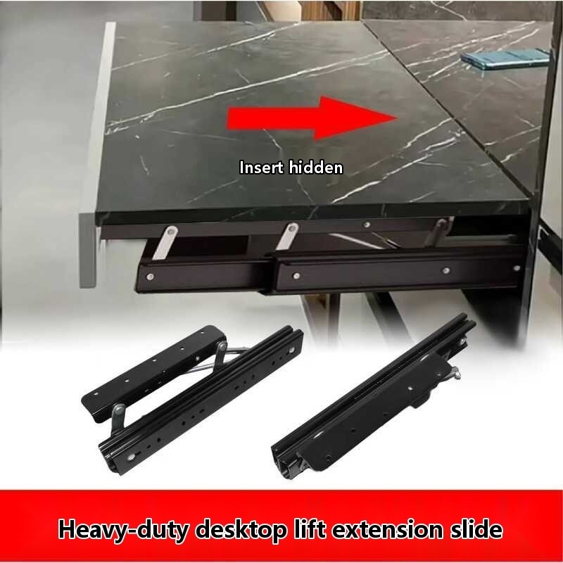 Rising Tabletop Invisible Sliding Pull-out Desktop Track Lifting ...