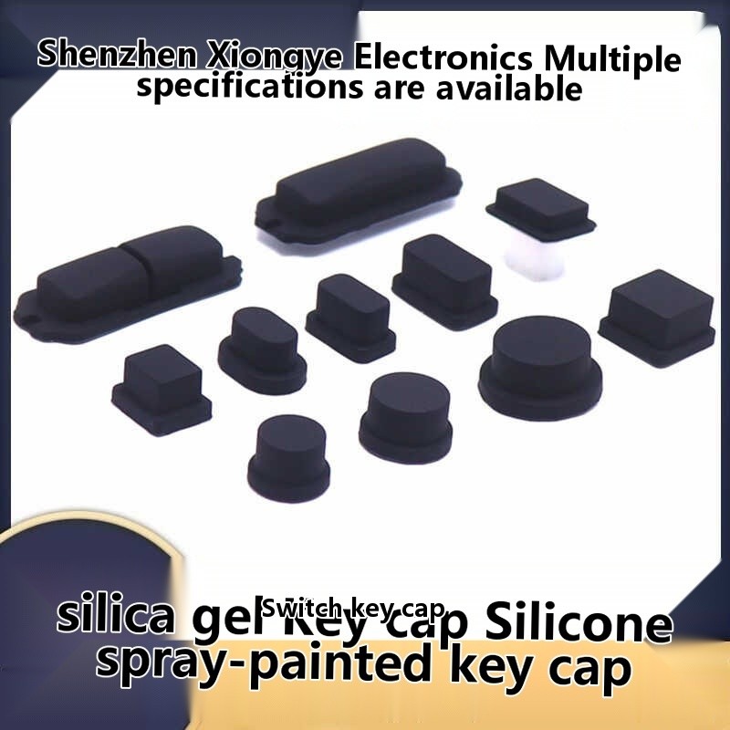 COD/♣ Spray Keycap Light Touch 8X8 Silicone Micro Switch Button Cap ...