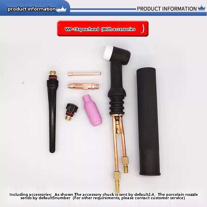WP-18 head, Argon arc machine accessories, handle, water-cooled welding ...