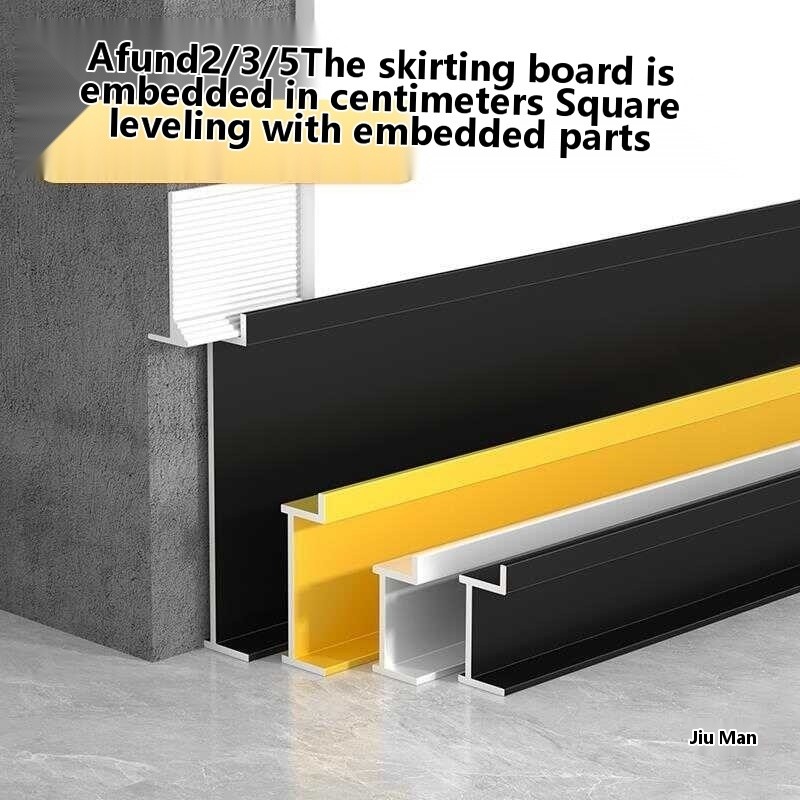 Decorative embedded skirting board curved wall panel skirting board ...
