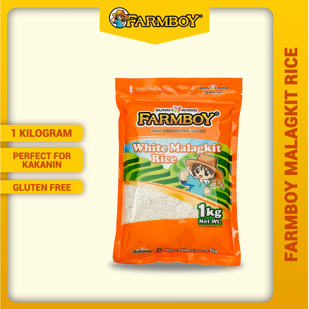 Farmboy Malagkit Rice 1kg | Shopee Philippines