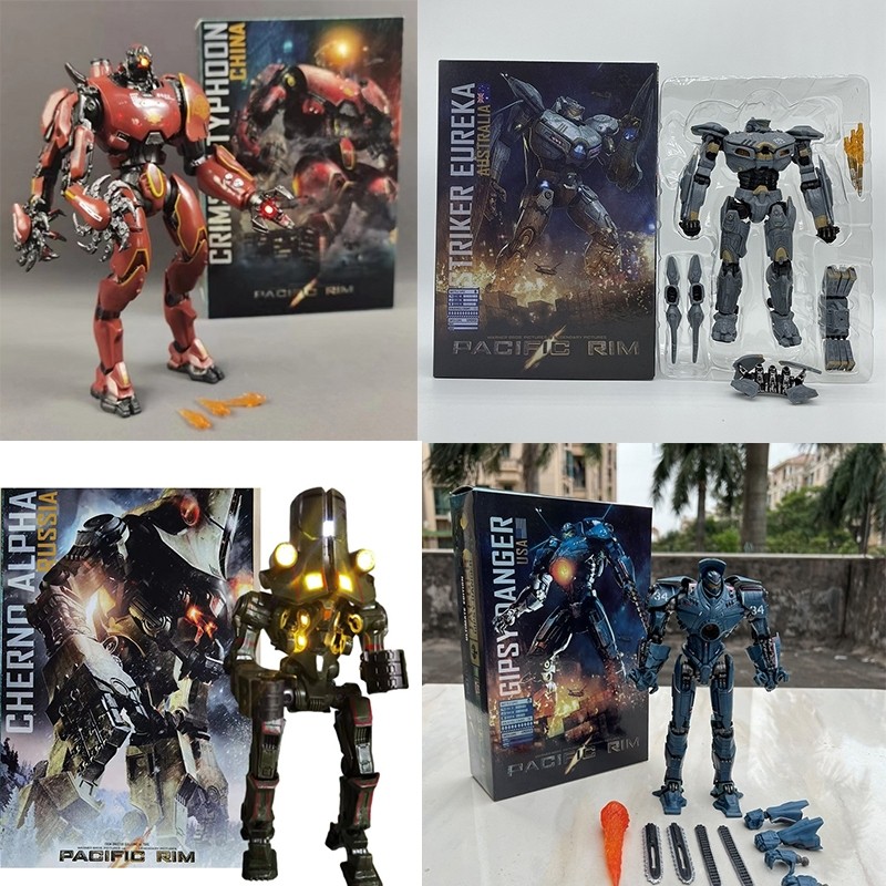 NECA Pacific Rim Striker Eureka Gipsy Danger Articulado Action Figure ...