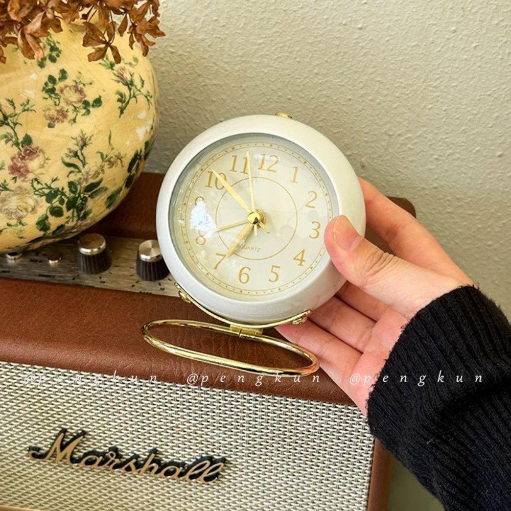 Retro ins Style Small Alarm Clock New Style High-value High-end Feeling ...