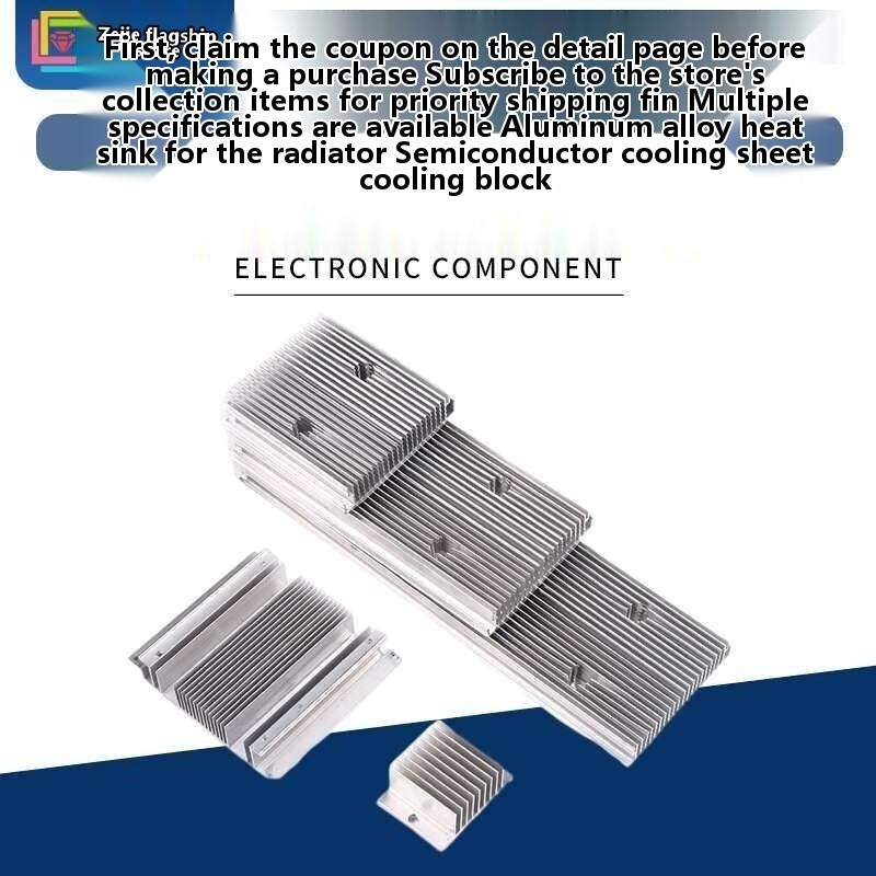 Heat Sink Semiconductor Sheet Single/Double/Triple Core Cooling Block ...
