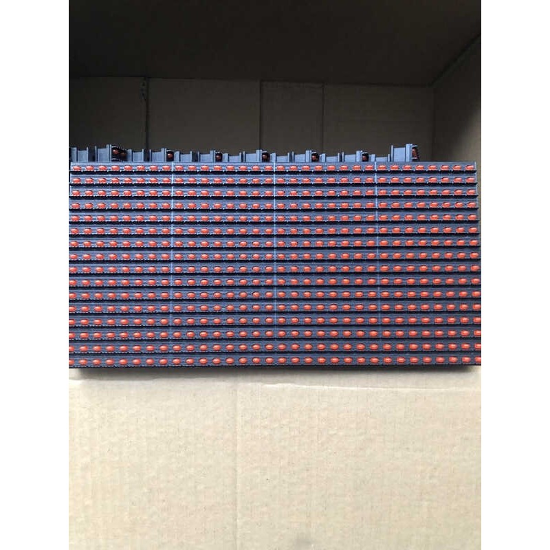 ♣ P10 Full Outdoor Imitation Lamp Bead Red Single Panel LED Display ...