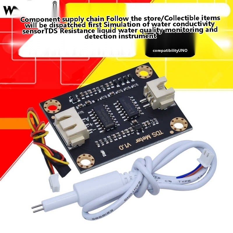 COD/Water conductivity sensor module simulation TDS sensor resistance ...