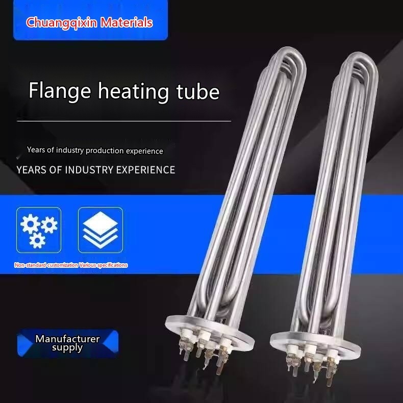 Stainless Steel Engineering 115MM High Power Flange Thermal Oil Heating ...