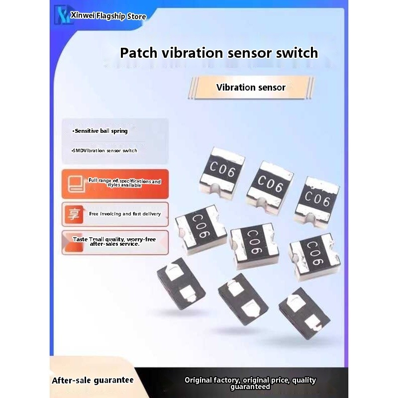 Surface Mount Sensitive Type Ball Spring SMD Switch Vibration Sensor ...