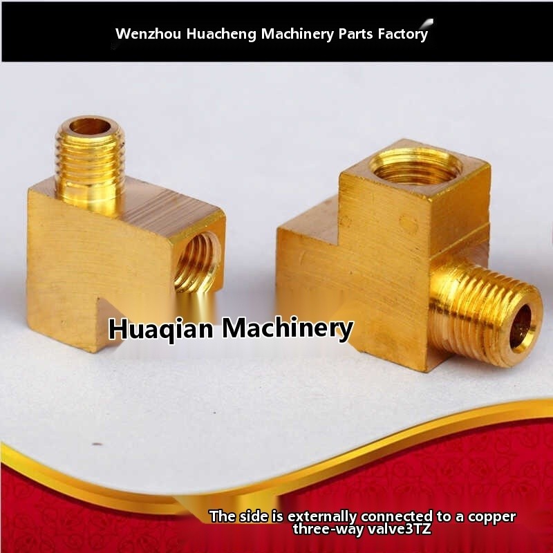Production of right angle wire connectors/fire extinguisher tees ...