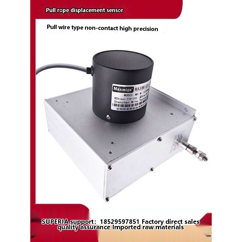 Pull displacement sensor, gate opening meter, wire encoder, pull rope ...