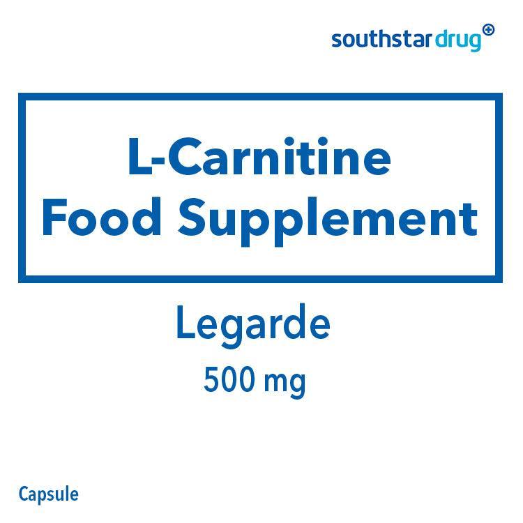 legarde l-carnitine Legarde 500mg Capsule - 20s