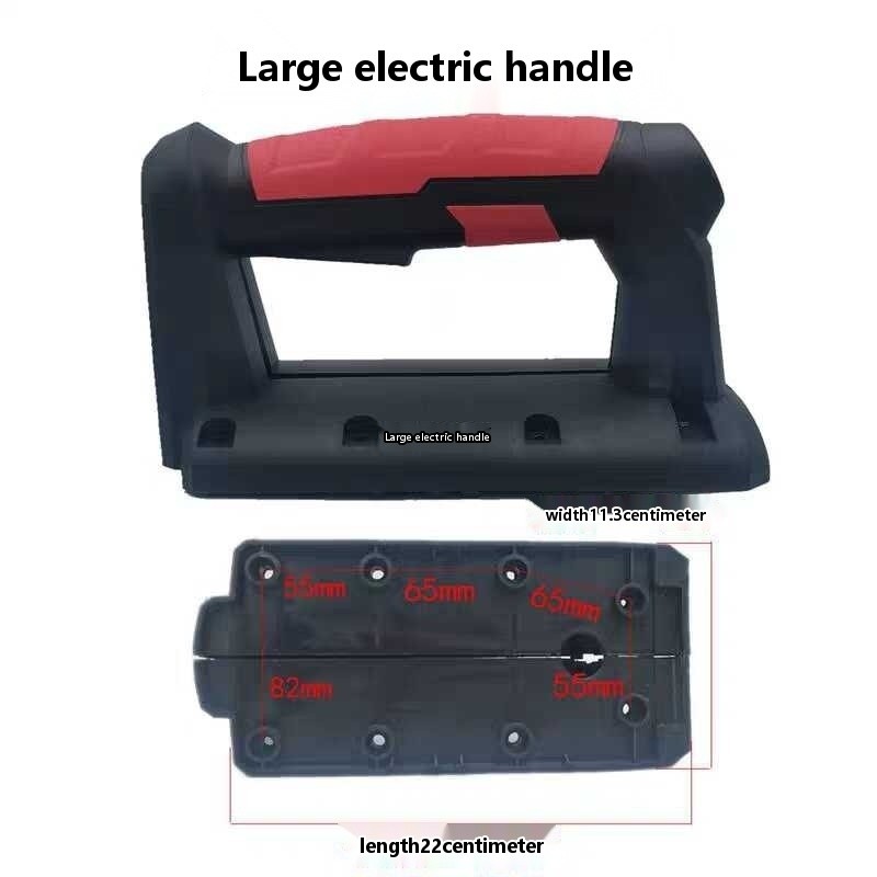 Large electric pickaxe handle, handle switch accessories, red and black ...