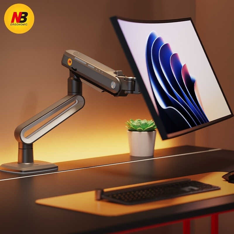 Esports gaming computer monitor stand, robotic arm screen, desktop ...