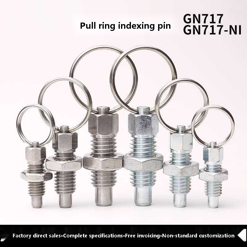 Indexing Knob Plunger Spring Stop Reset Type Positioning Pin Carbon ...