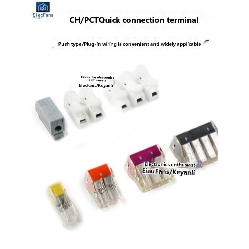 Fast terminal, press wire cable type, unplugged plug socket, connector ...