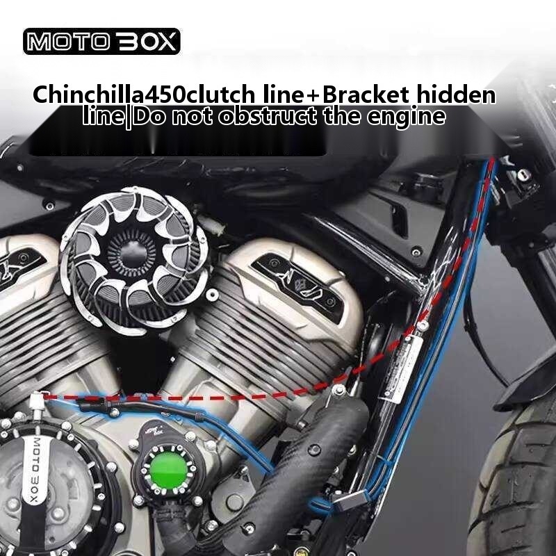Benda Jinjila 450/500 Modified Concealed Routing Bracket Clutch Hidden ...