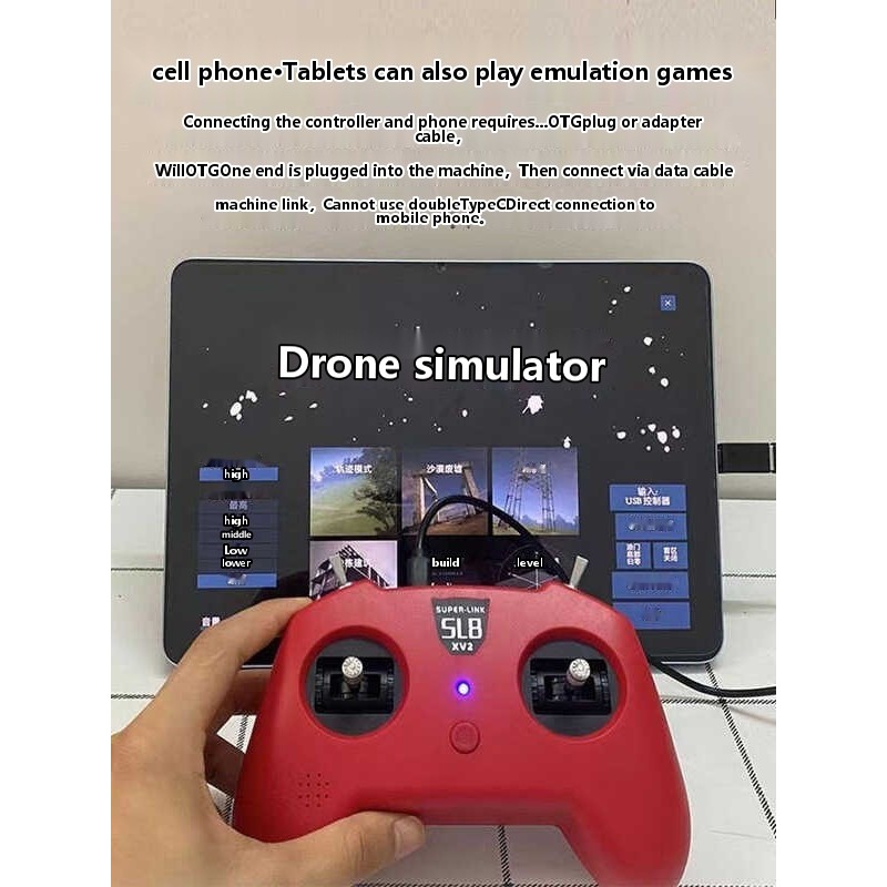 Drone Simulator Handle Remote Control Crossover Machine DRL/DCL/Liftoff ...