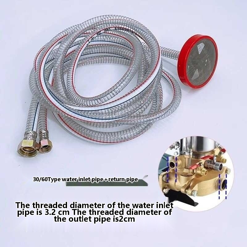 ♣ German Inlet High Pressure Machine Return Hose Accessories Set ...