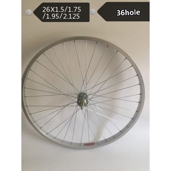 Thickened 16/20/22/24/26 inch mountain bike aluminum alloy rim 28/36 ...