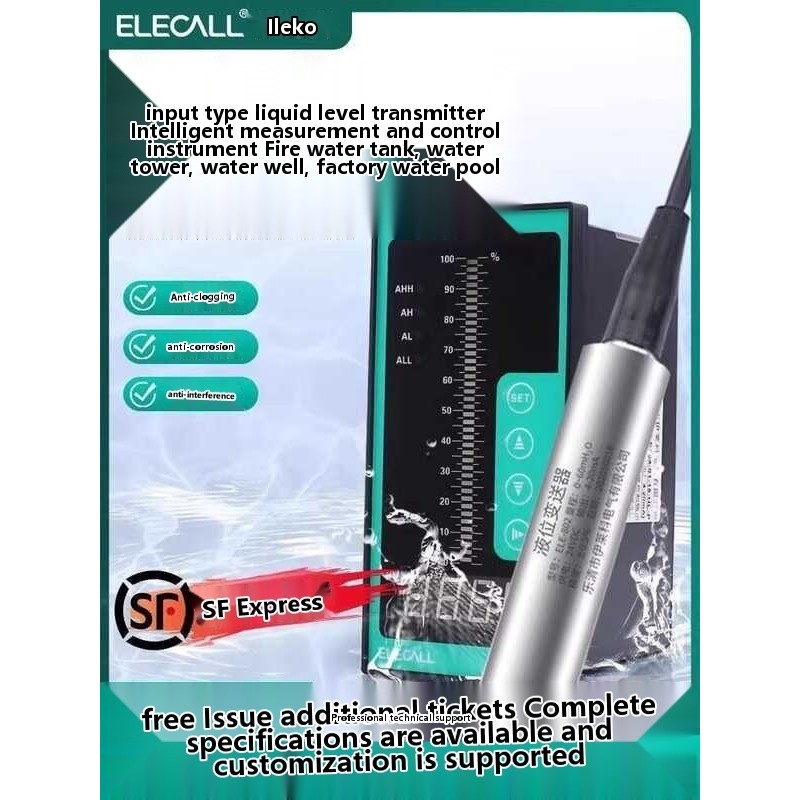Elaco Submersible Liquid Transmitter Tank Sensor Controller Static ...