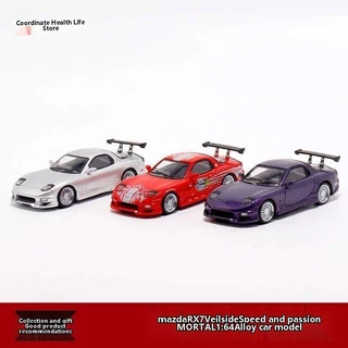 Mortal 1/64 Scale For Mazda RX7 Veilside Purple