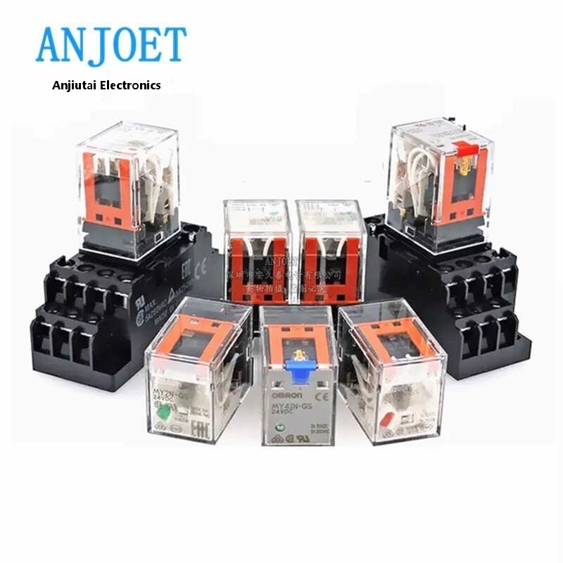 Main Original Power Relay Signal Relay DC 3V 5V 12V 24V 48V VDC DC ...