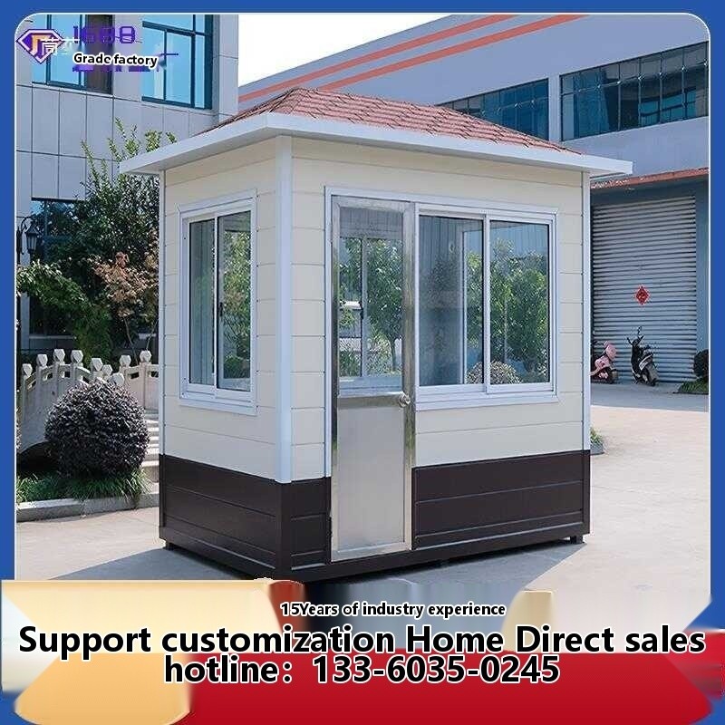 COD/Metal carved board booth, outdoor activity board house, movable ...