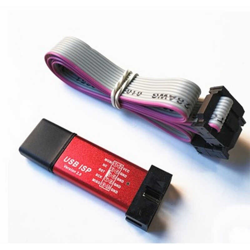 Für Gitter USB-Download Programmierer isp Download-Kabel mit USB-Kabel Jumper Wire Jtag Line neu  7