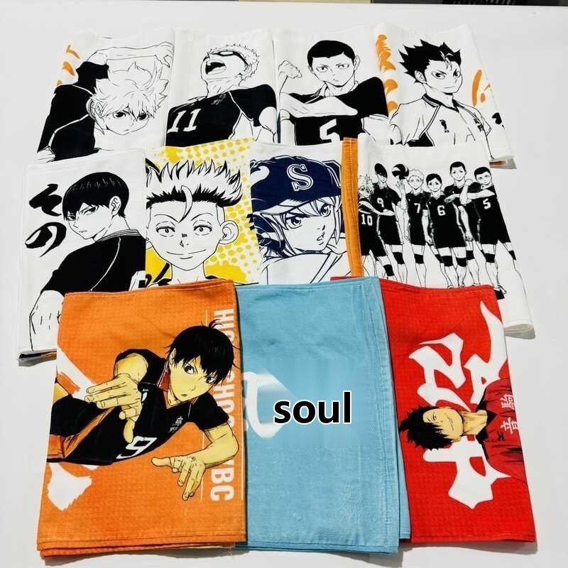 COD/Volleyball Youth Pure Cotton Sports Scarf Soft, Water Absorbent ...