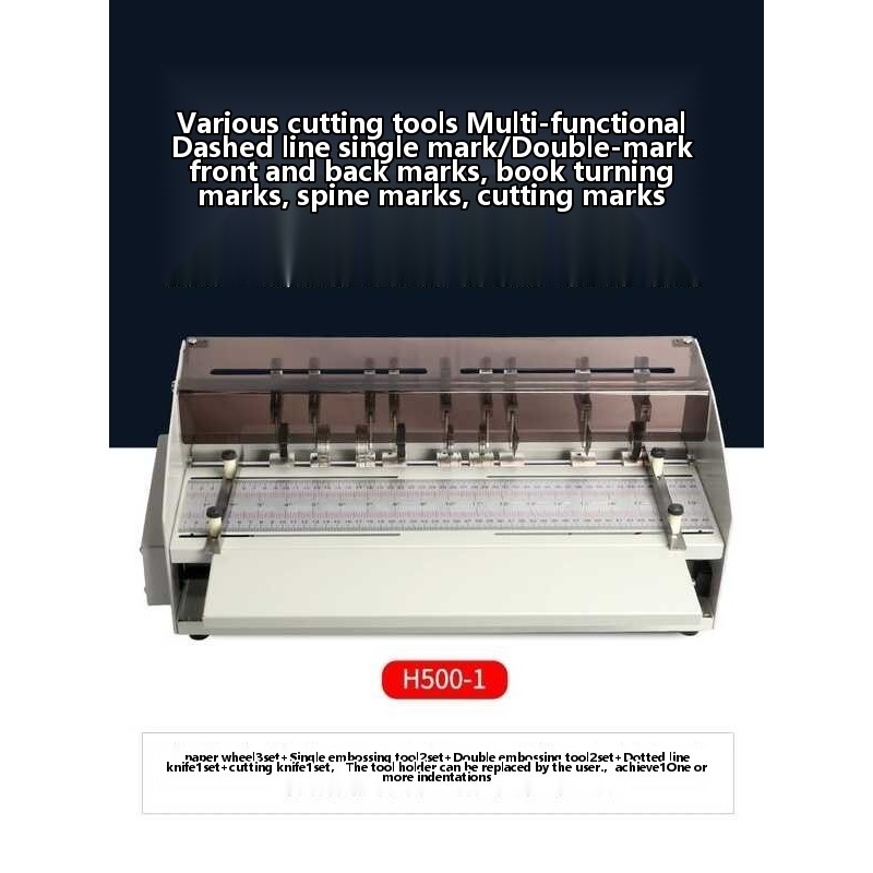 Baoyu H500 creasing machine, electric dotted line, dotted line, rice ...