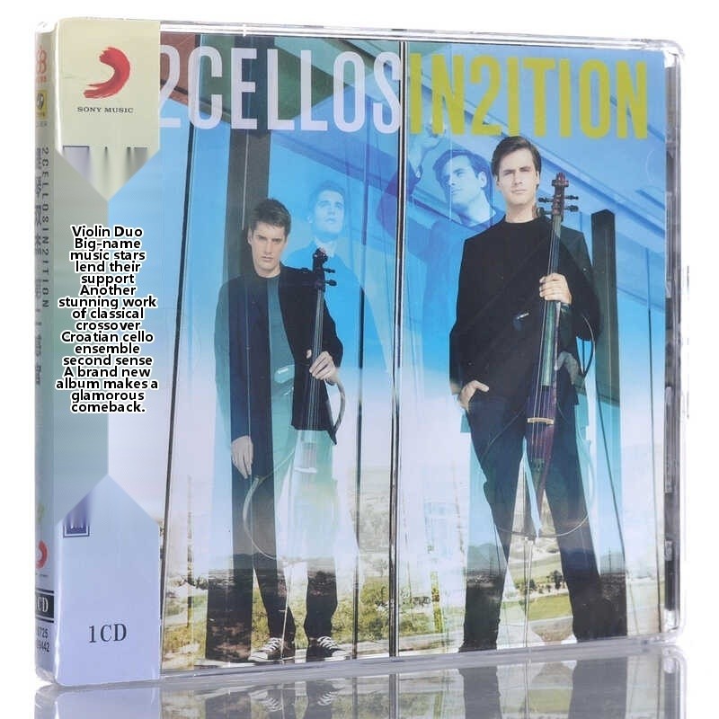 New Sony Genuine 2CELLOS Violin Duo: In2ition Second Sensory Album CD ...