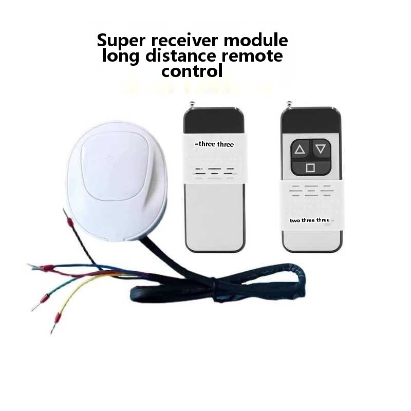White Box Electric Retractable Gate Barrier Remote Control Receiver ...