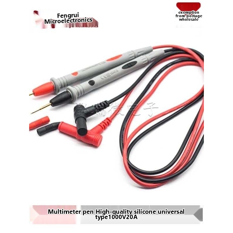 Multi-purpose probe, fine special tip, 20A probe wire, digital pointer ...